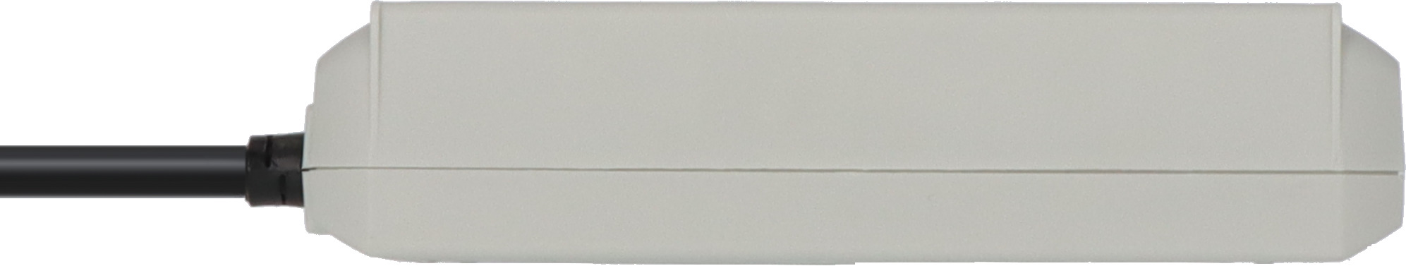 Regleta Eco-Line 3 tomas gris claro 1,5m H05VV-F 3G1,5