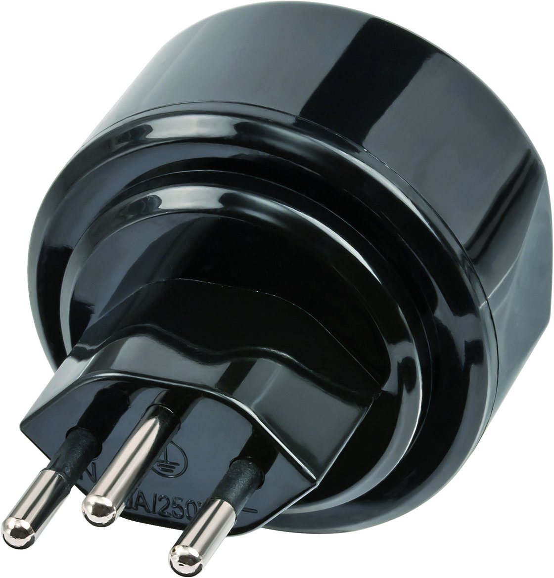 SCH3-WH. Powerconnections, Adaptador de Toma de Corriente, Enchufe Euro, Enchufe  Suiza