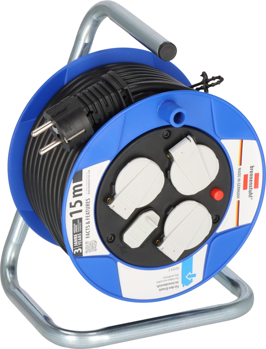 Enrollacables Garant® Ip44 Con Cable H07rn-f 3g1,5 De 40 M Brennenstuhl