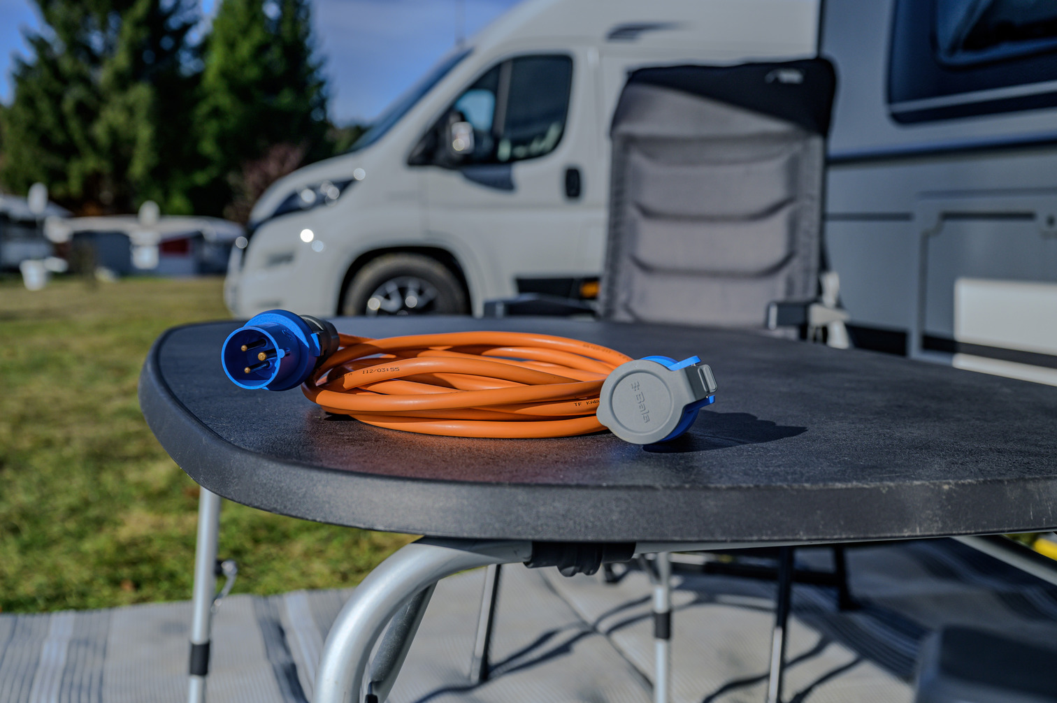La longitud de cable adecuada en el camping