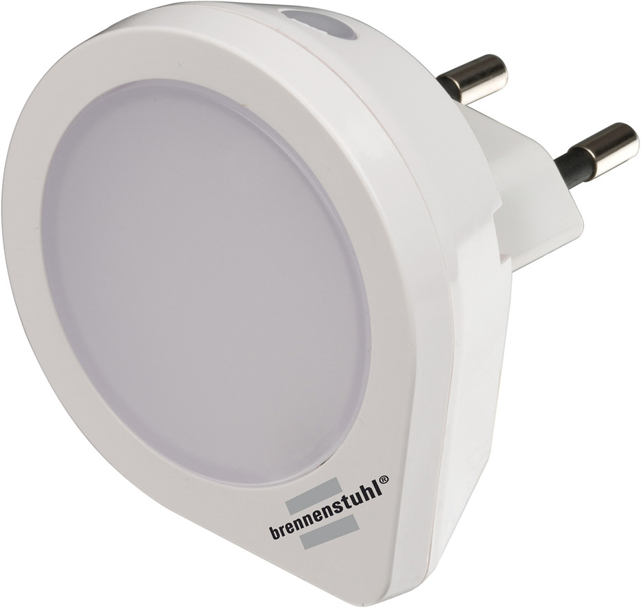 Luz Nocturna Enchufable JandCase - Sensor Crepuscular Automático, Brillo Ajustable 0-100LM, Blanco Cálido 3000K Para Dormitorios Y Pasillos