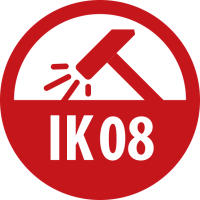 IK08- Grado de resistencia a los impactos