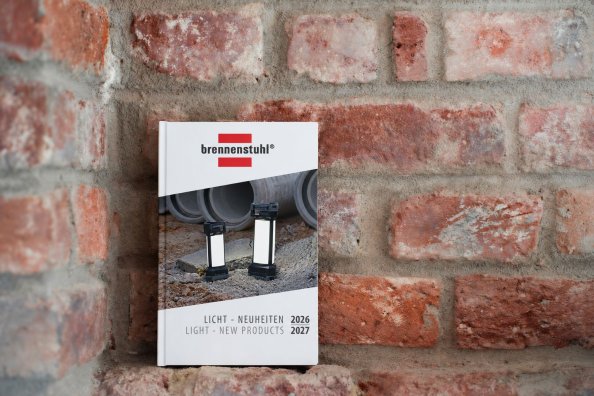 Nuevas soluciones de iluminación profesional – novedades de iluminación brennenstuhl® 2026/2027